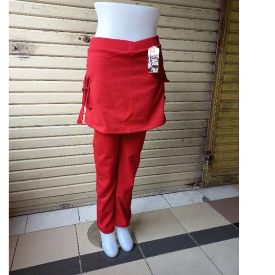 Menarik.. Baju Olahraga Sepeda Wanita Muslimah Setelan Baju Senam Tunik Aerobic Edisi Kemerdekaan Me