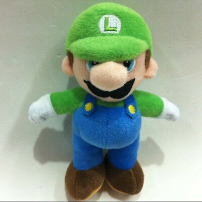 NEW Super Mario Bros. Mario and Luigi 9.8&quot; High Plush Toy Doll