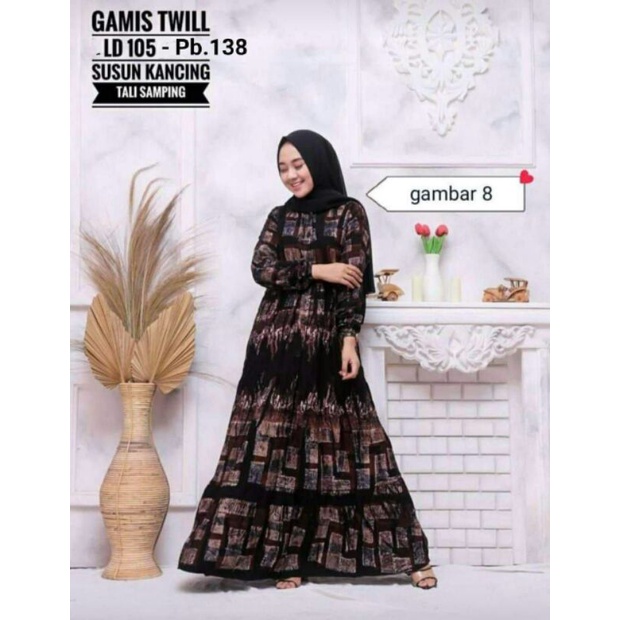 GAMIS TUIL ORI BATIK RH TERBARUBDAN TERLARIS GAMISVTUIL ORO SELY