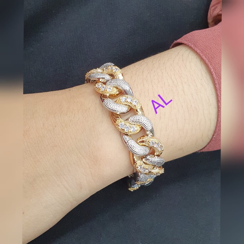 Gelang sisik naga mixcolor mata