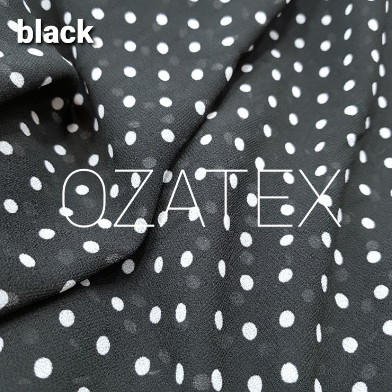 Kain Meteran - Kain - Kain CERUTI MOTIF POLKADOT