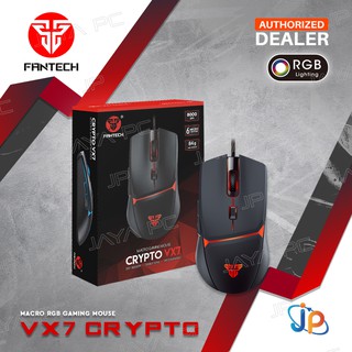 Mouse Gaming Fantech VX7 Crypto RGB - Macro Optical Mouse