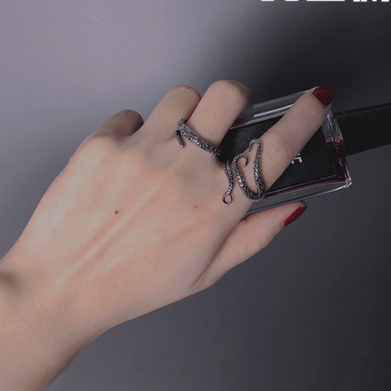 Octopus Ring Accessories Personality Retro Adjustable