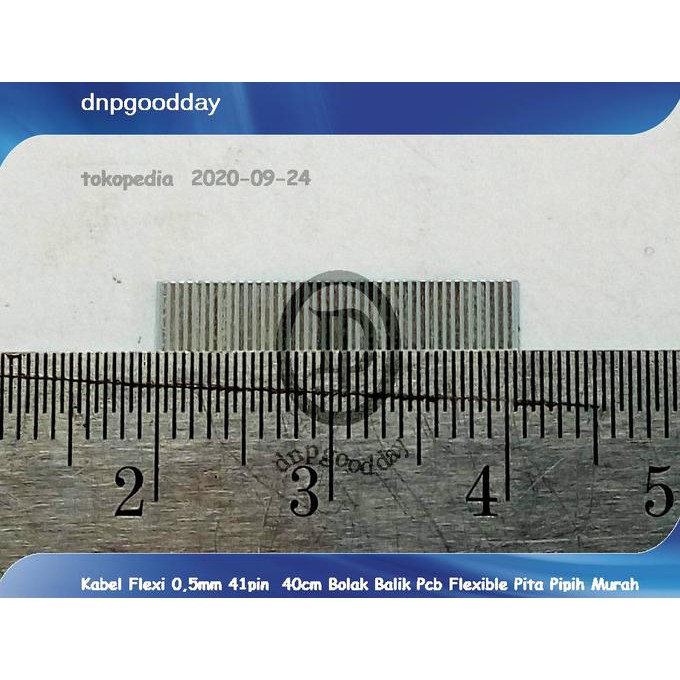 

Kabel Flexi 0,5Mm 41Pin 40Cm Bolak Balik Pcb Flexible Pita Pipih Mura Dnpgood11 Segera Beli