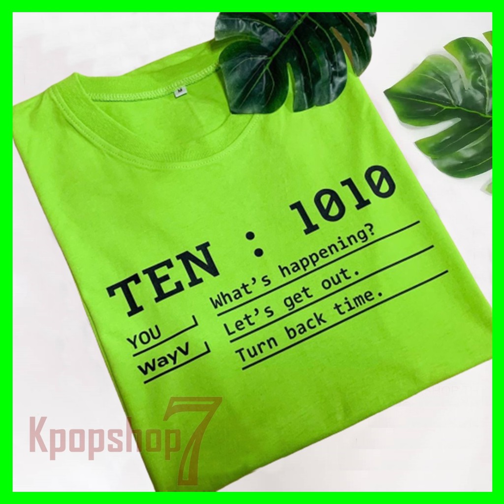 Baju wayv kaos wayv tshirt wayv what's happening