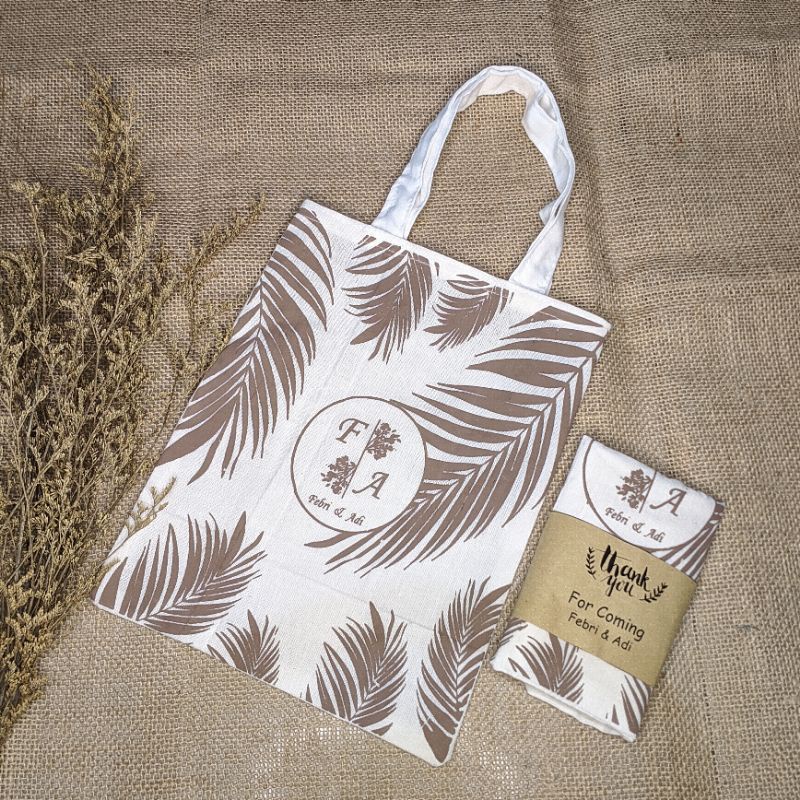 Souvenir Tote Bag Tas Souvenir Tote Bag Souvenir Pernikahan Souvenir Pernikahan Murah