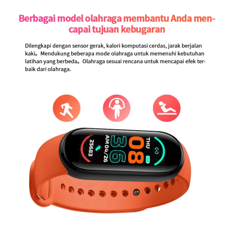 M7 &amp; M6 SmartWatch SmartBand