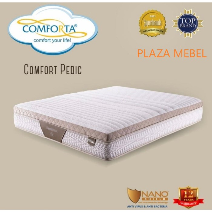 Kasur COMFORT PEDIC Comforta Spring Bed Kesehatan Orthopedic Uk. 120 - 200 ( Matras Only )