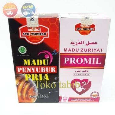 

original Paket PROMIL Madu Zuriat dan Madu Penyubur Pria ath thoifah