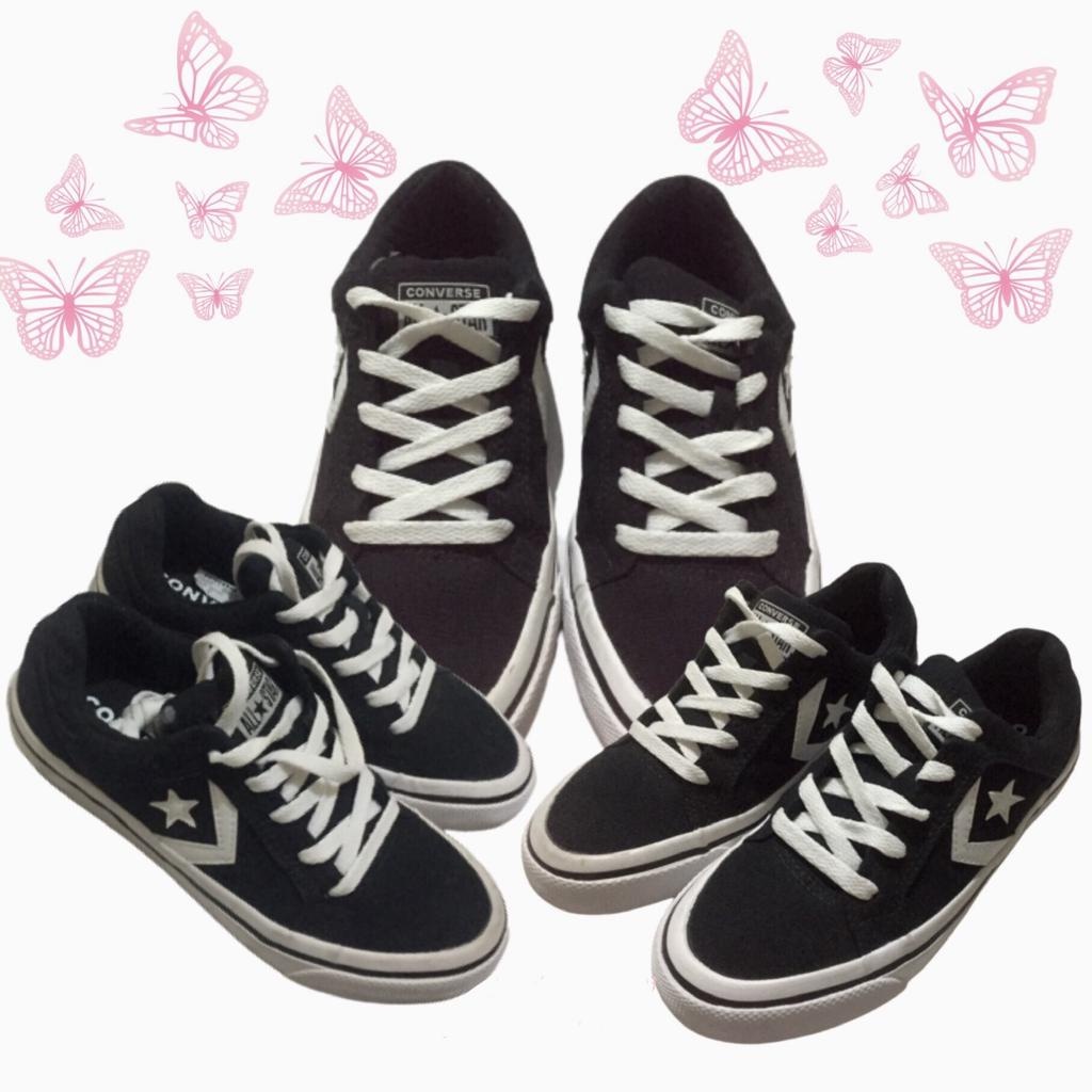 Converse El Distrito Ox Black White Original 100%