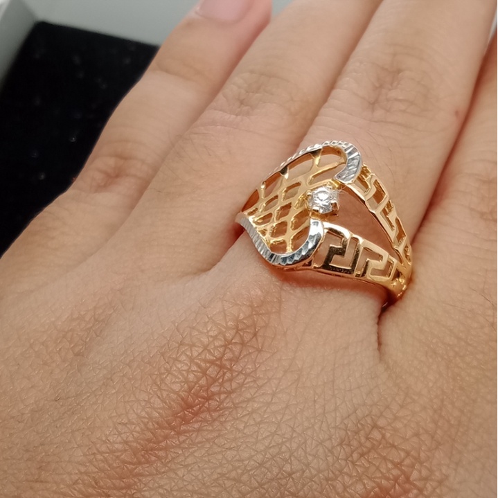 Cincin Emas 17K - 2.95 gr Kadar 750 - 962