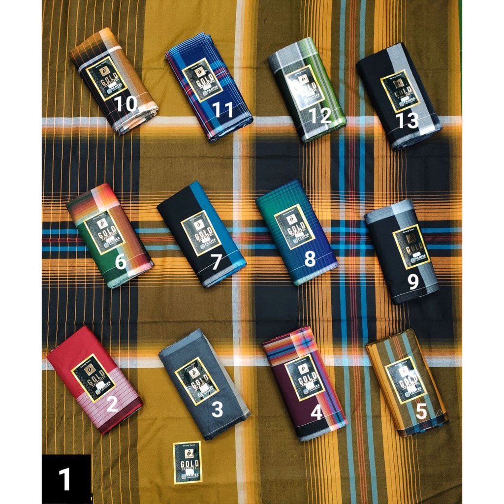 SARUNG MANGGA GOLD KOMBINASI