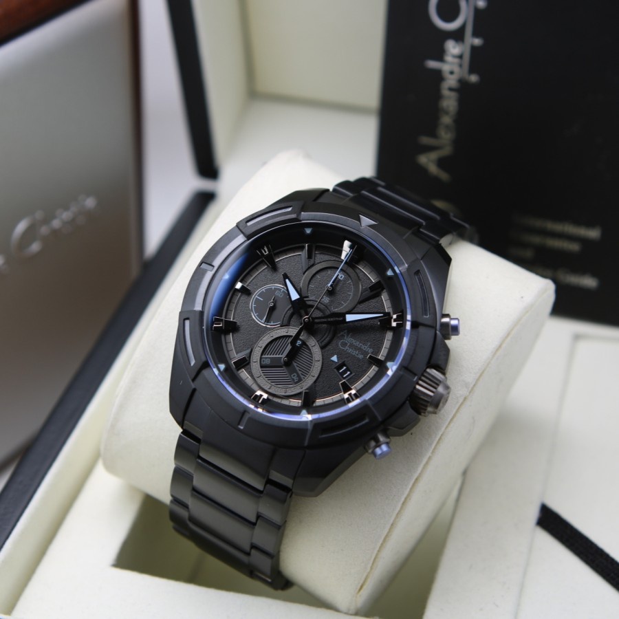 JAM TANGAN PRIA ALEXANDRE CHRISTIE AC 6621 RANTAI ORIGINAL GARANSI RESMI 1 TAHUN