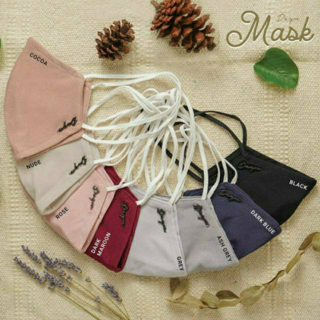 Masker Kain Hijaber Headloop by deyn scraf