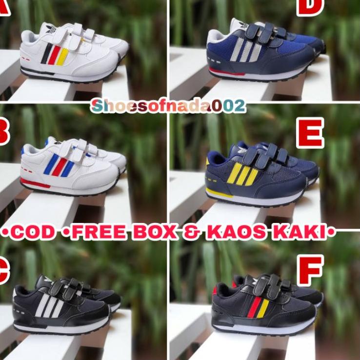 Langsung Beliii.. Sepatu adidas anak laki laki perempuan sepatu anak cowok adidas neo racer city sep