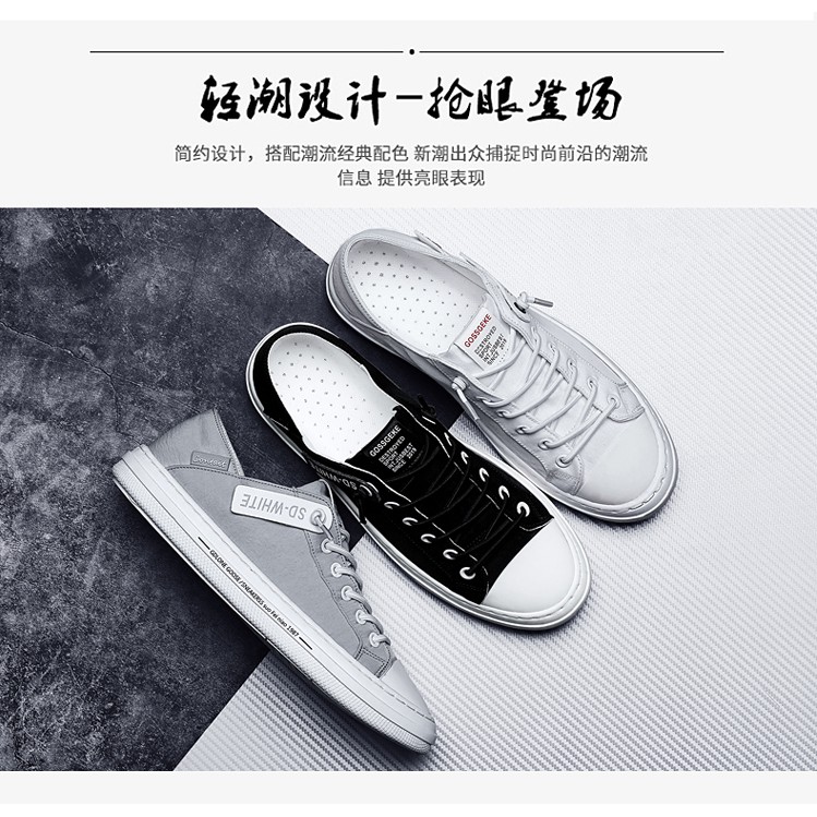 Sepatu Sneakers Remaja Pria Import  Sneaker OBSIDEE SD-17 BASIC LOW  Spatu Swpatu Kets Snakers Snikers Cowok Cowok Dewasa Polos...-7