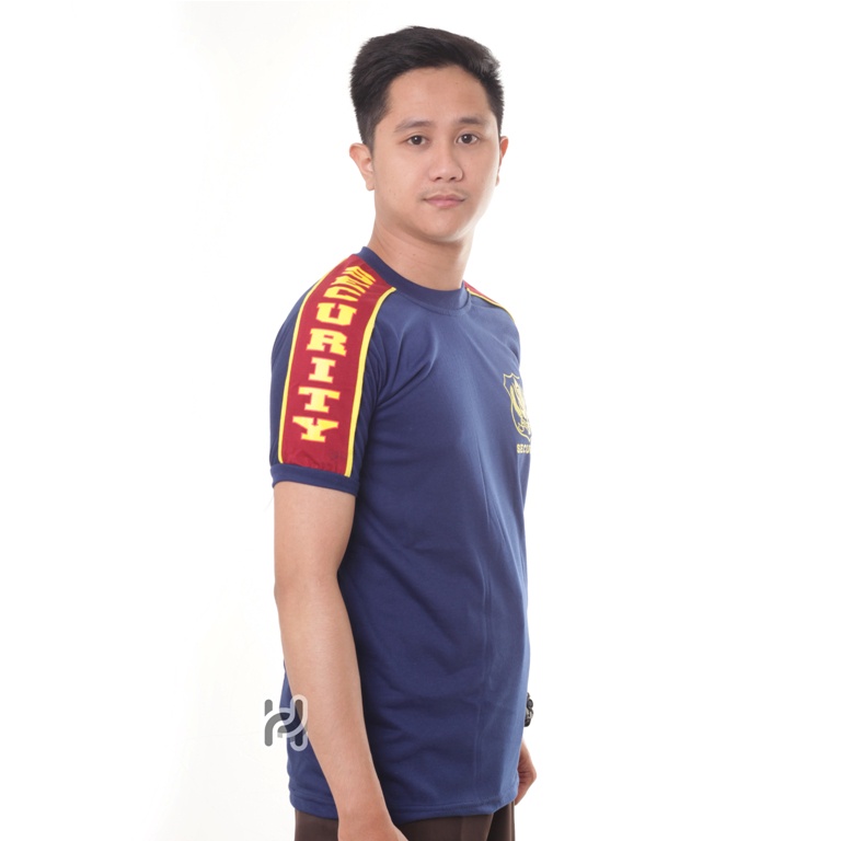 Kaos Security Kaos Satpam Kombinasi List Typing Paiping Warna Cokelat Hitam Navy Satpam Terbaru