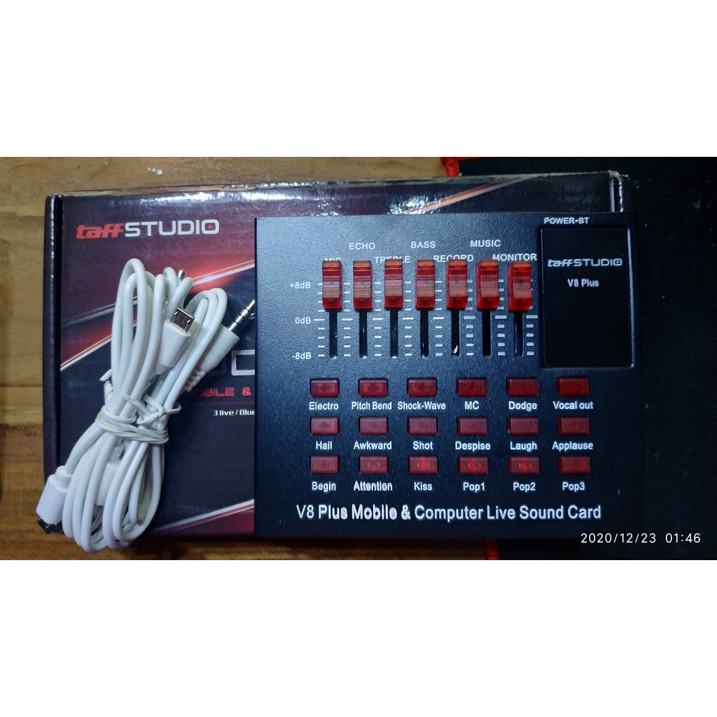 TAFFSTUDIO V8PLUS SOUNDCARD