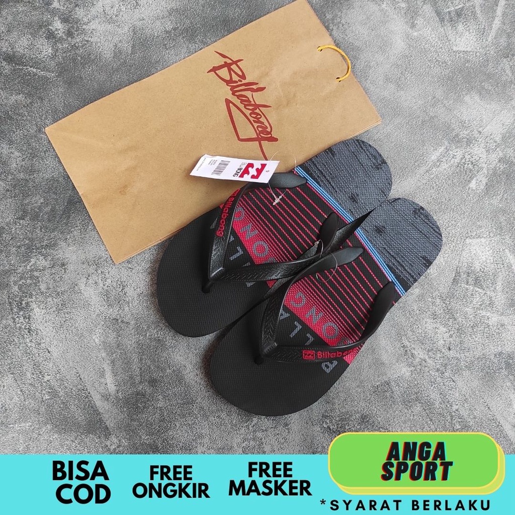 SANDAL JEPIT PRIA BILLABONG / SENDAL PANTAI SANTAI / SANDAL SURFING CASUAL / SANDAL DISTRO COWOK