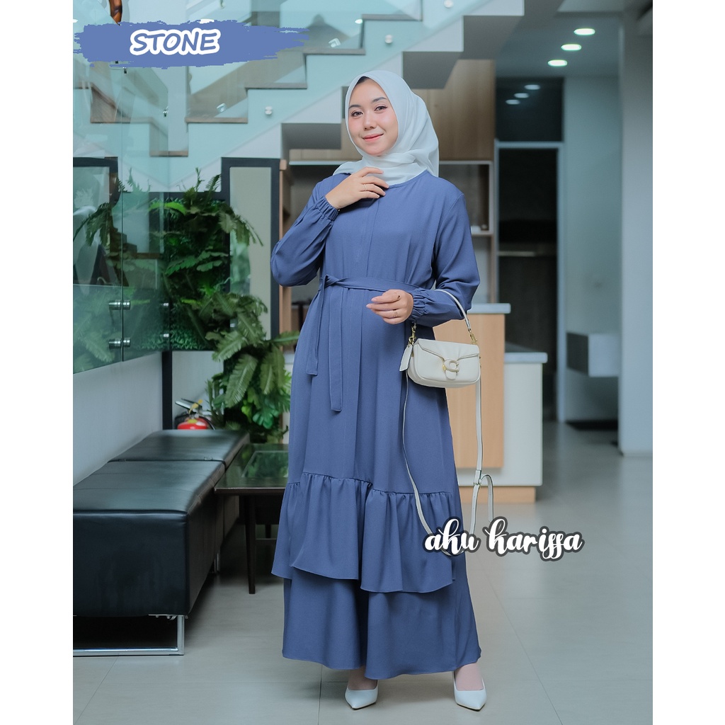 Gamis Aku Karissa Terbaru Faiqa Dress Ori