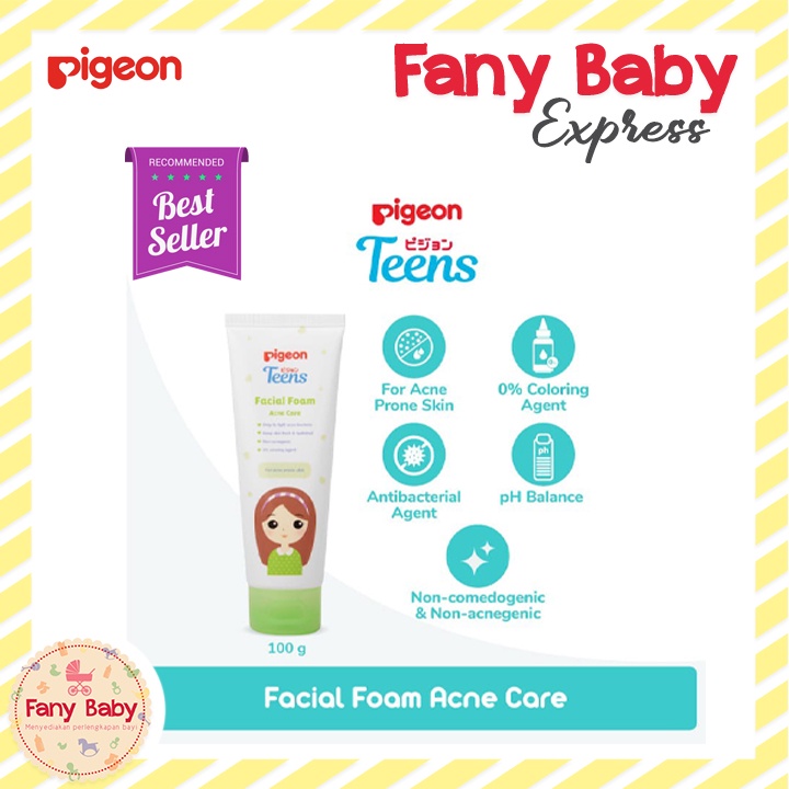 PIGEON TEENS FACIAL FOAM ACNE CARE 100GR