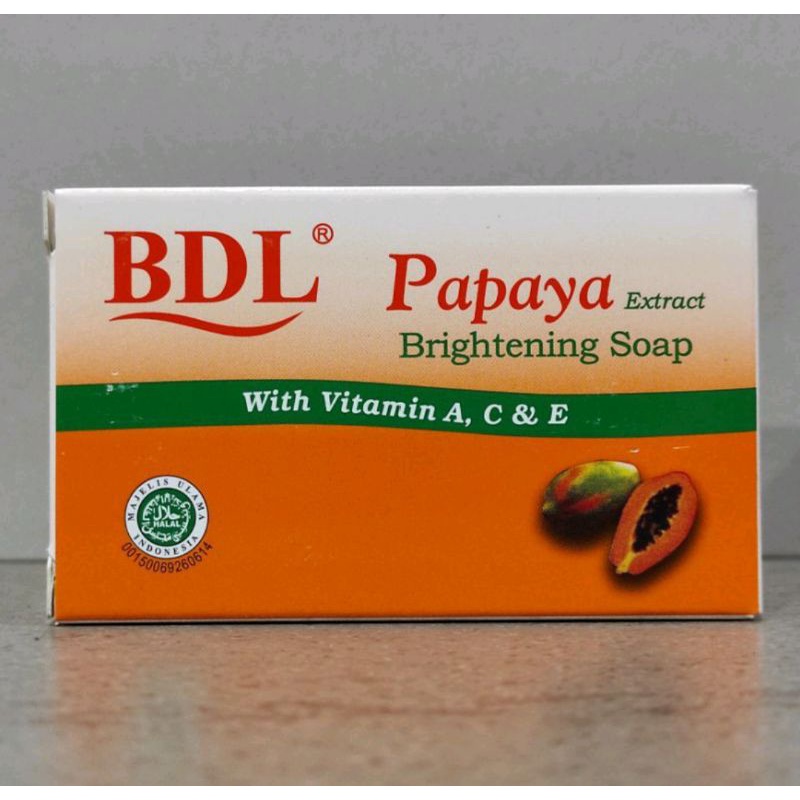 BDL Papaya Extract Brightening Soap 60 gr