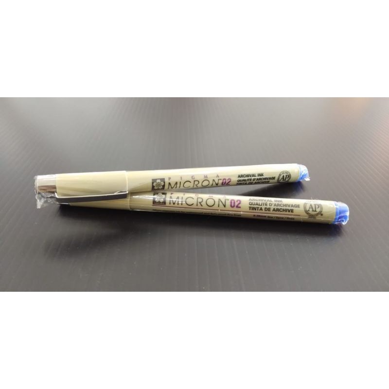 

sakura pigma micron 02 blue