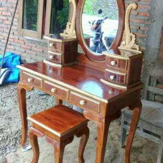 meja rias kartini full kayu jati make up meja vanity meja rias kartini full kayu jati make up meja vanity