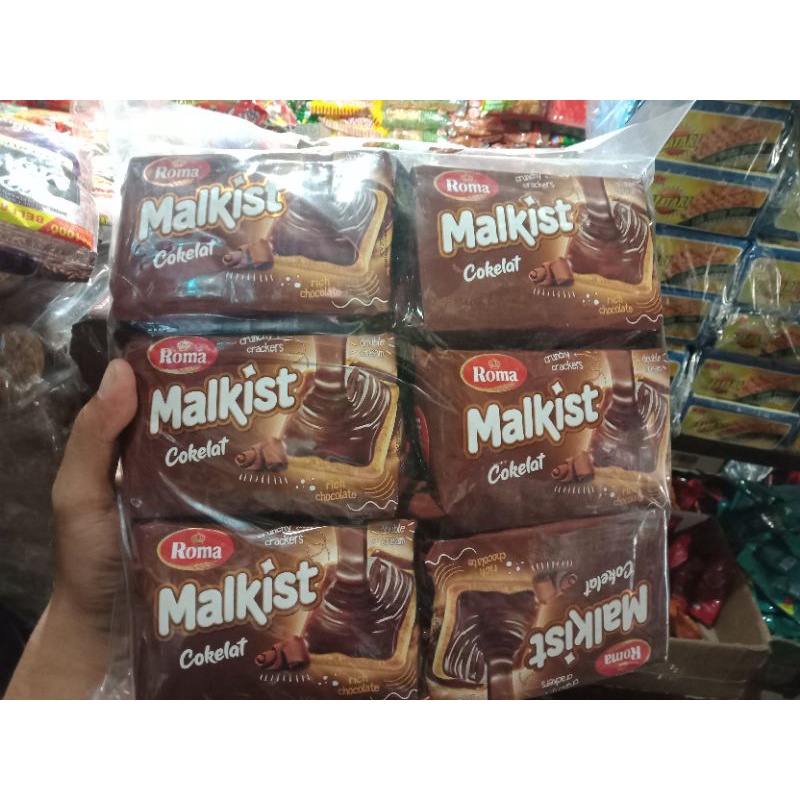 

Roma Malkist Coklat 105gr ( 1 Pack 6 Pcs )