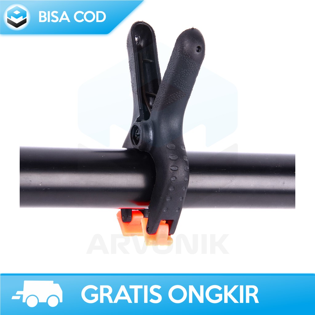 (4 PCS) KLIP/CLIP JEPIT BACKDROP STUDIO 4 ORIGINAL ANDOER FOTOGRAFI 6 INCH