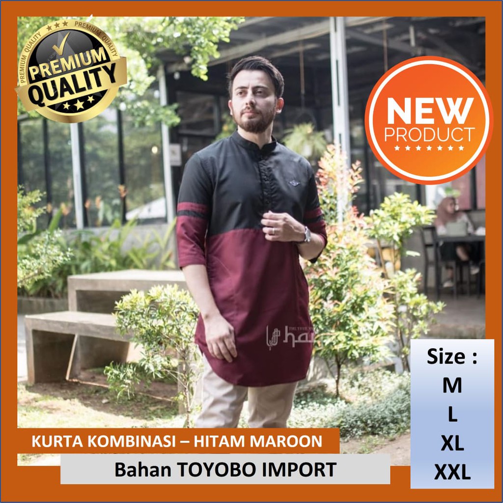 Koko syubbanul muslimin koko  kurta pakistan  original premium dengan bahan toyobo super premium