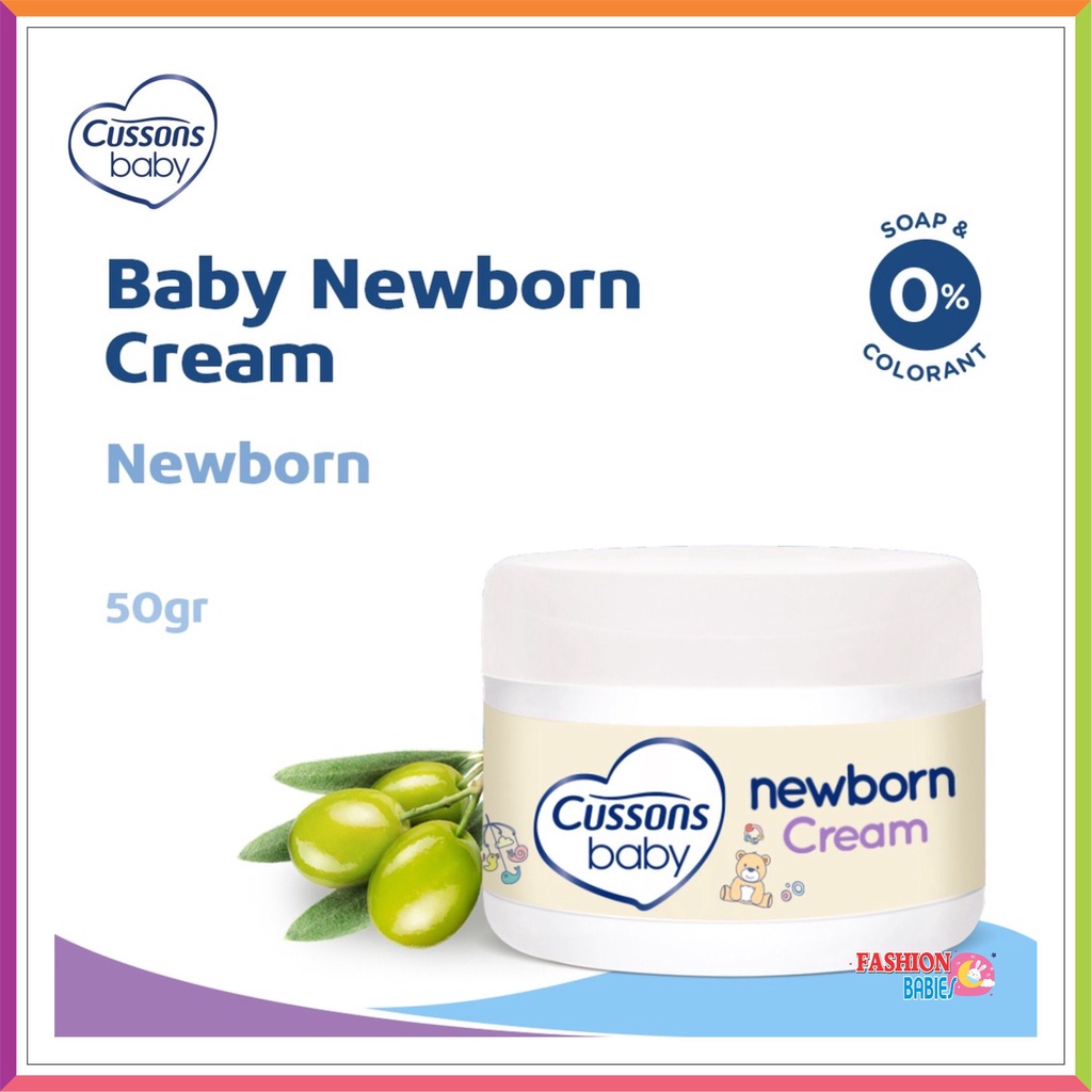 CUSSONS BABY CREAM NEW BORN / KRIM IRITASI BAYI BARU LAHIR