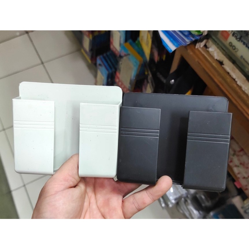 RAK GANTUNG HP CHARGER REMOTE TV AC TEMPEL TEMBOK HOLDER PHONE CAS TEMPAT TEMPEL DINDING HOOK HANDPHONE MURAH MERIAH