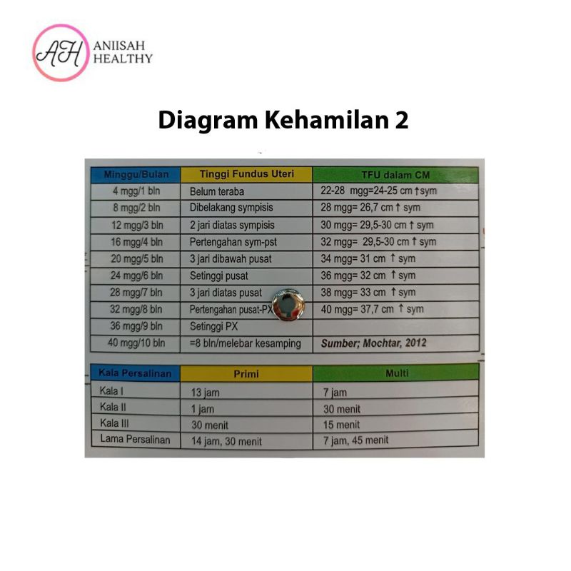 Kalender Kehamilan/Metode/Cara Menghitung Usia Kehamilan.