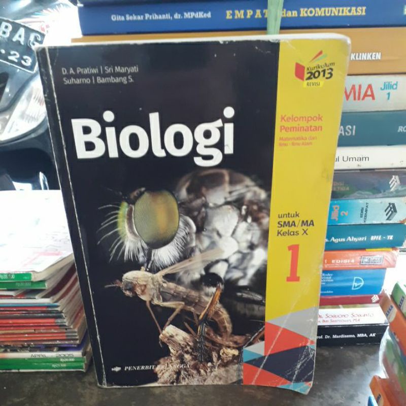 

BUKU ORIGINAL BIOLOGI KELAS 10 SMA KELOMPOK PEMINATAN