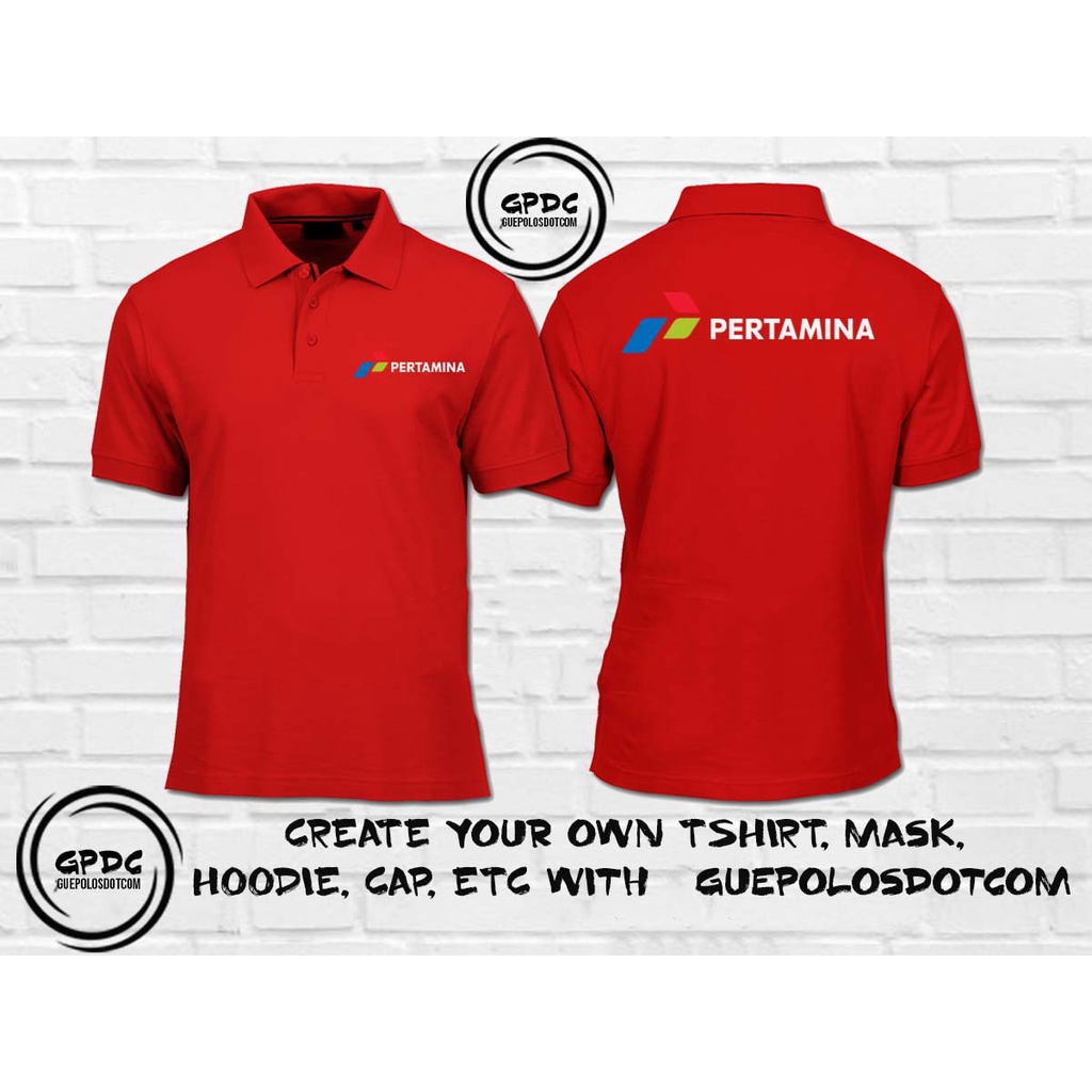 BAJU KAOS POLO TSHIRT PERTAMINA BUMN - KAOS PERTAMINA BUMN -  POLOSHIRT PERTAMINA - BAJU PERTAMINA