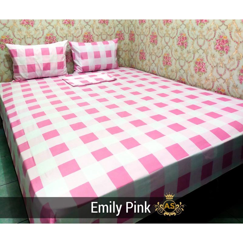 Sprei kotak SPREI MOTIF AESTHETIC UKURAN 180x200/160x200/120x200 KOTAK KOTAK