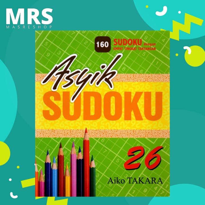 Produk Unggulan Buku Asyik Sudoku 26 Trendi