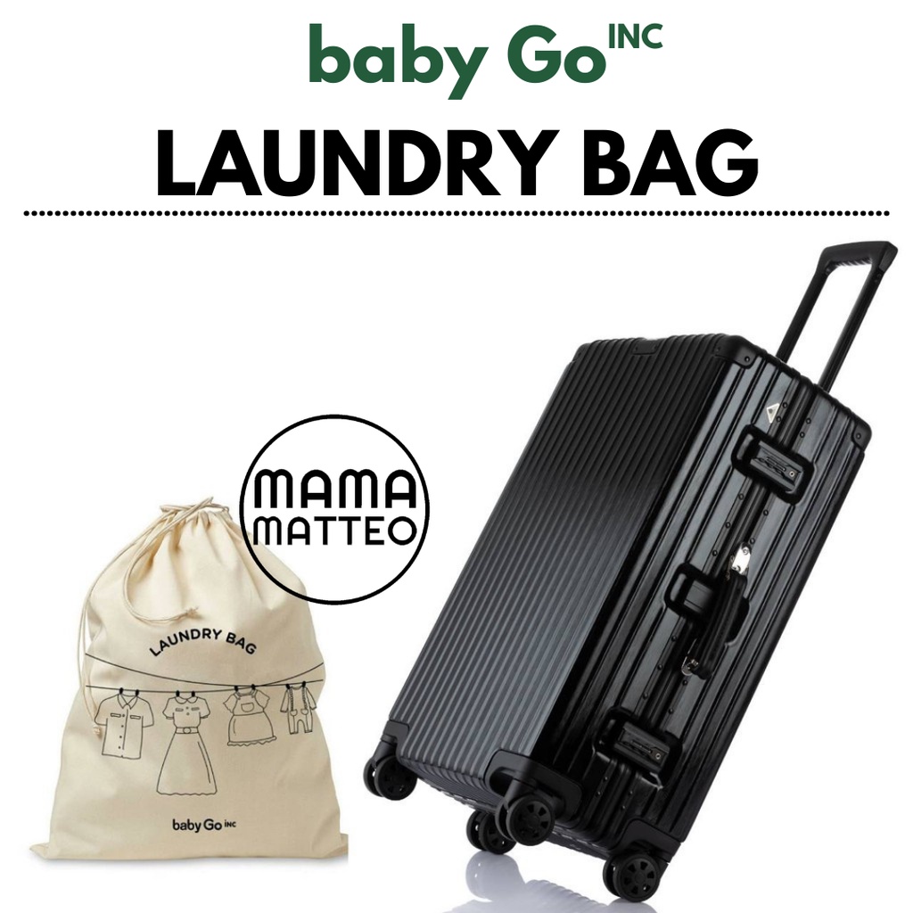 BABYGO Laundry Bag Travel / Baby Go Inc Tas Cucian / Keranjang Laundry Baju Kotor Portable Babygoinc