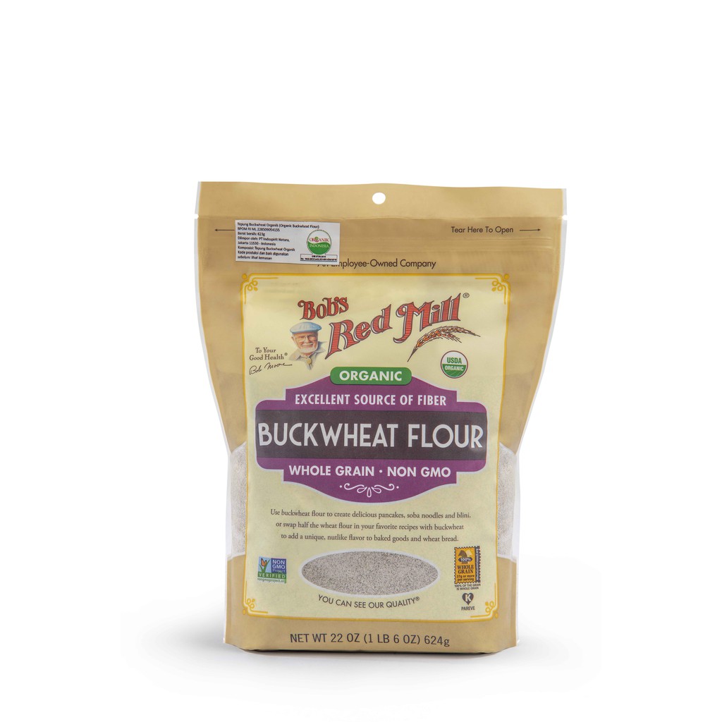 

Bob's Red Mill Organic Buckwheat Flour 624 gr