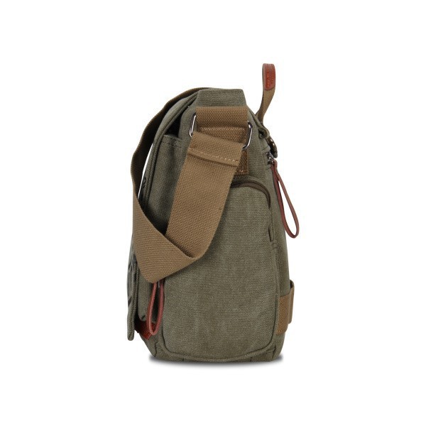 Maibo Manjianghong Tas Selempang Pria Messenger Canvas Printing - 1124 -  Brown