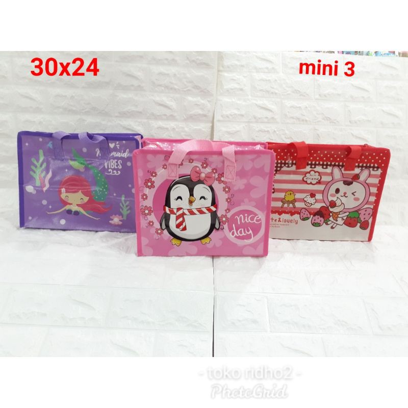 #TAS KOTAK MINI 2 LEBAR ( 33 X 27.5 X 12.5 CM )