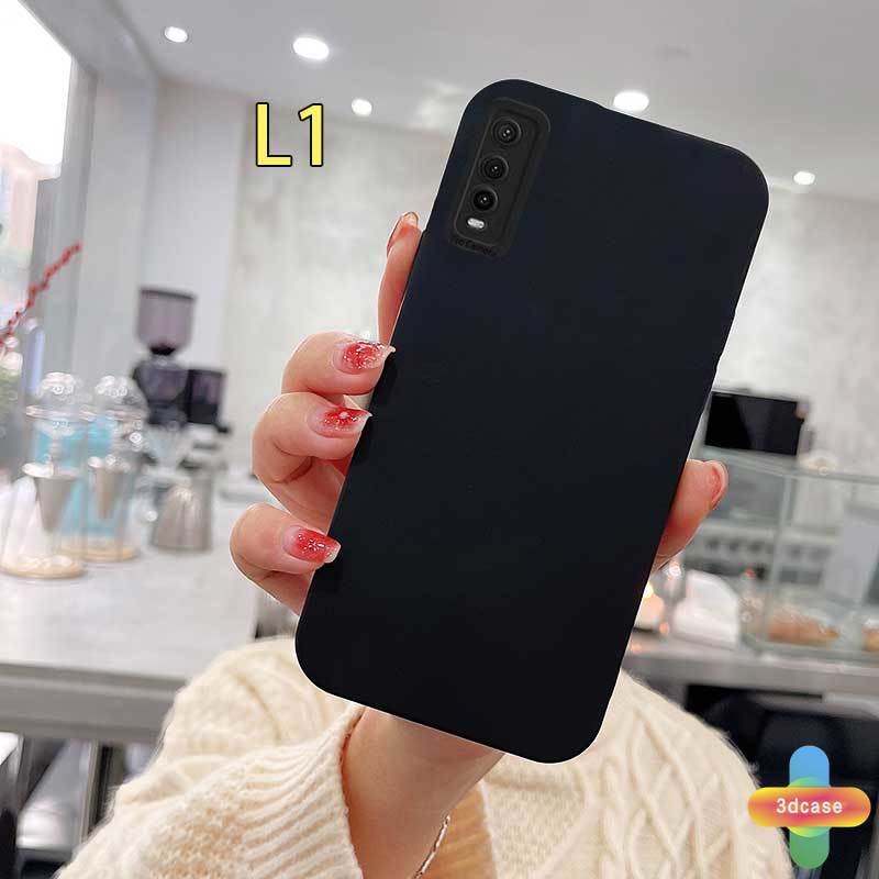 Casing VIVO Y20 Y12S Y12 Y91C Y21 2021 Y30 Y21S Y20S Y12i Y15S Y91 Y30i Y93 Y95 Y15 Y17 Y53 Y50 Y53S Y51 2020 Y51A Y15A Y10 Y76S Y76 Y33S Y1S Y11 Y31 Y20i Y91i Y90 Y51S Y12A Klein Blue Soft Silicone mobile Phone case