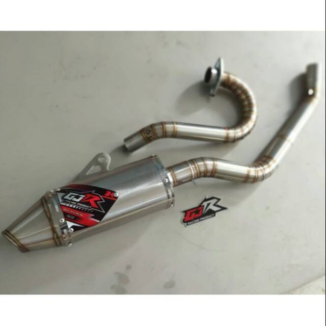 Knalpot KLX,CRF. GJR Original Fullstenless