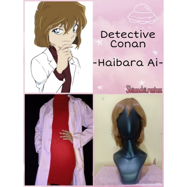 Fullset Cosplay Haibara Ai / Shiho Miyano - Detective Conan.