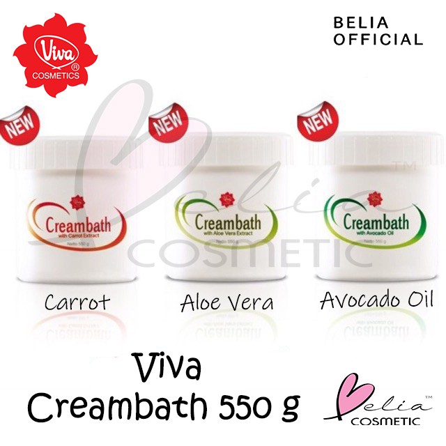 ❤ BELIA ❤ Viva Creambath 550g Halal BPOM