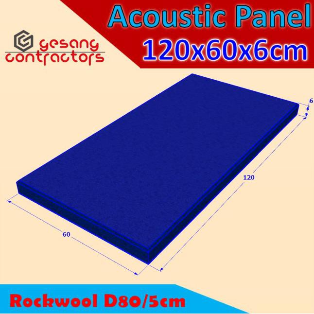 Panel Akustik 120x60x6 cm | Acoustic Panel 120x60x6 cm (120x60 x6)