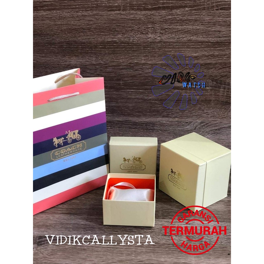 BOX BOK KOTAK JAM PREMIUM JAM TANGAN COACH EXCLUSIVE 895