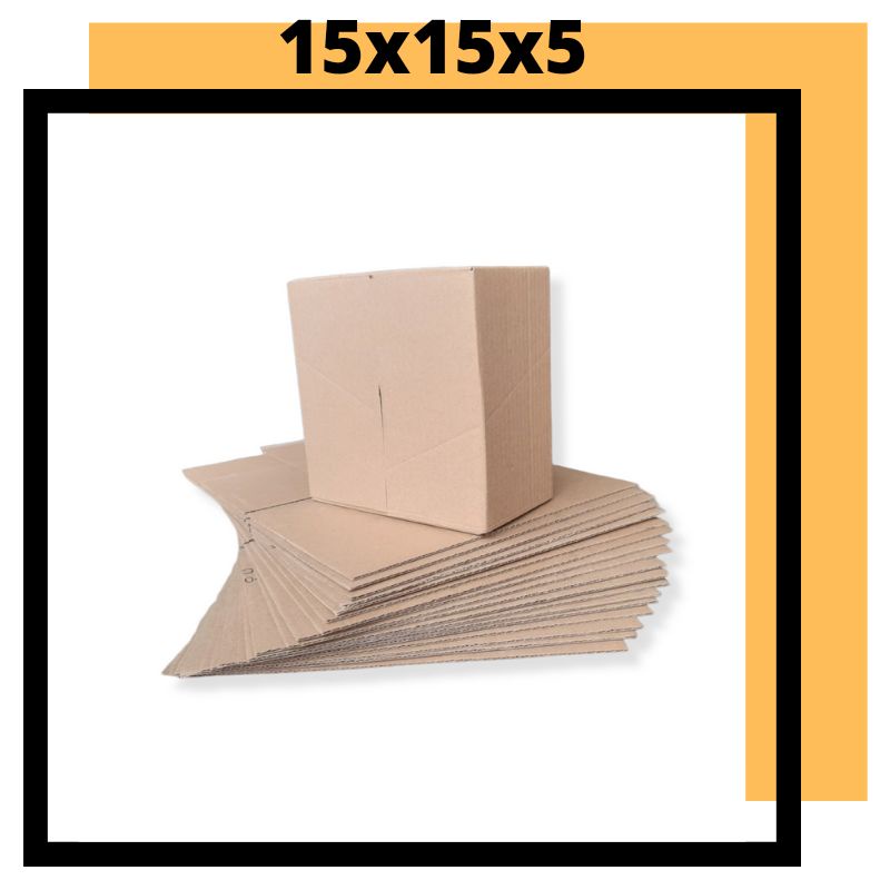 Kardus packing 15x15x5 cm / box packaging / box olshop/ kardus kemasan / kardus multifungsi-1