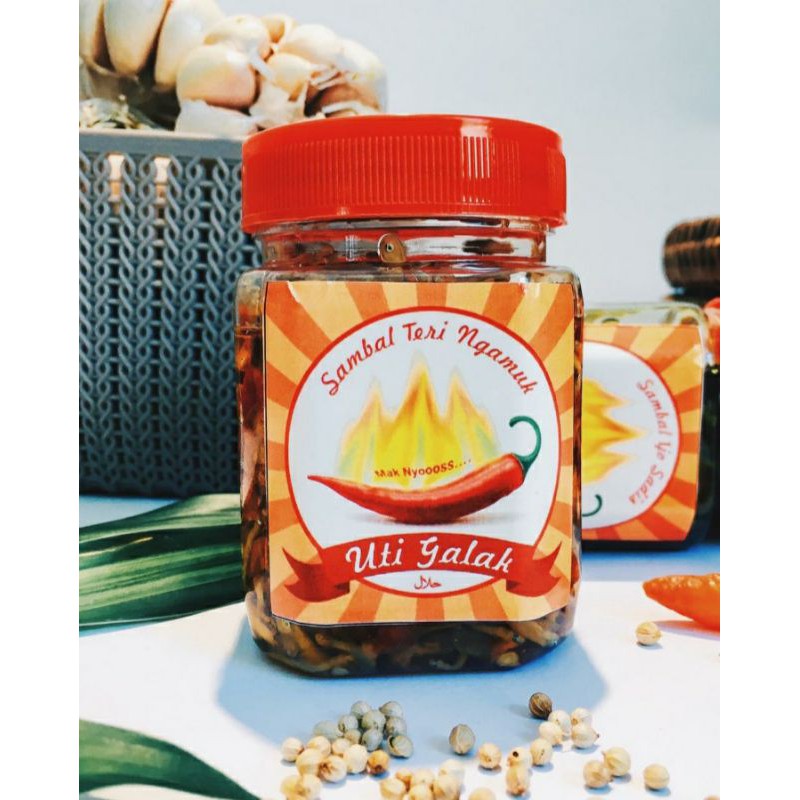 

Sambel Teri Ngamuk Uti Galak